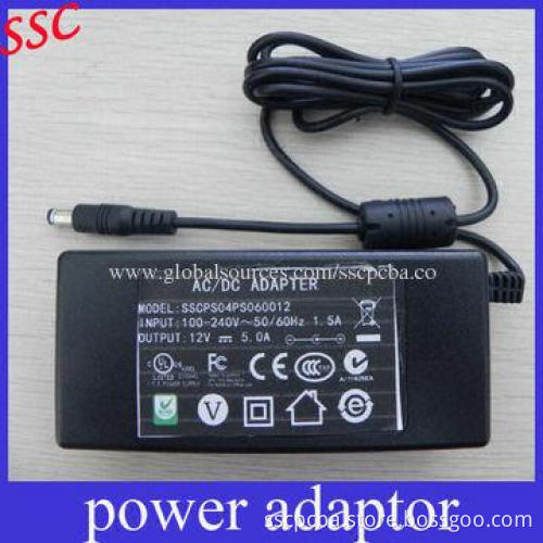 AC/DC Switching Power Adapter with UL, CUL, GS,CE, FCC and TUV Certificates
